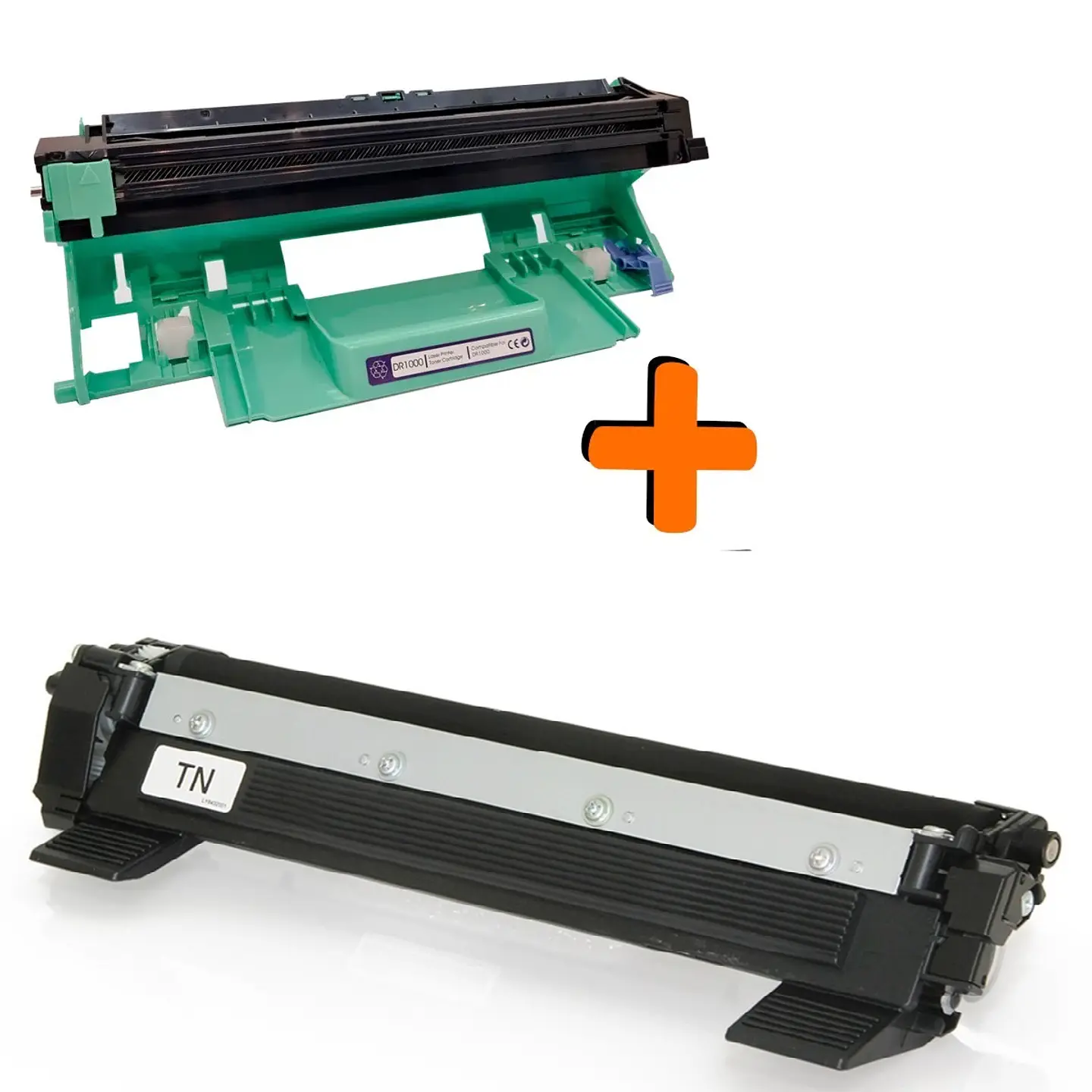 Pack Toner Tn-1060 + Tambor Dr-1060 Compatible con HL 1202 1112 1512 1602 2