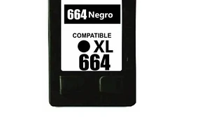 Tinta 664xl Negro 18ml  Compatible con 1115-2135-3635 2345