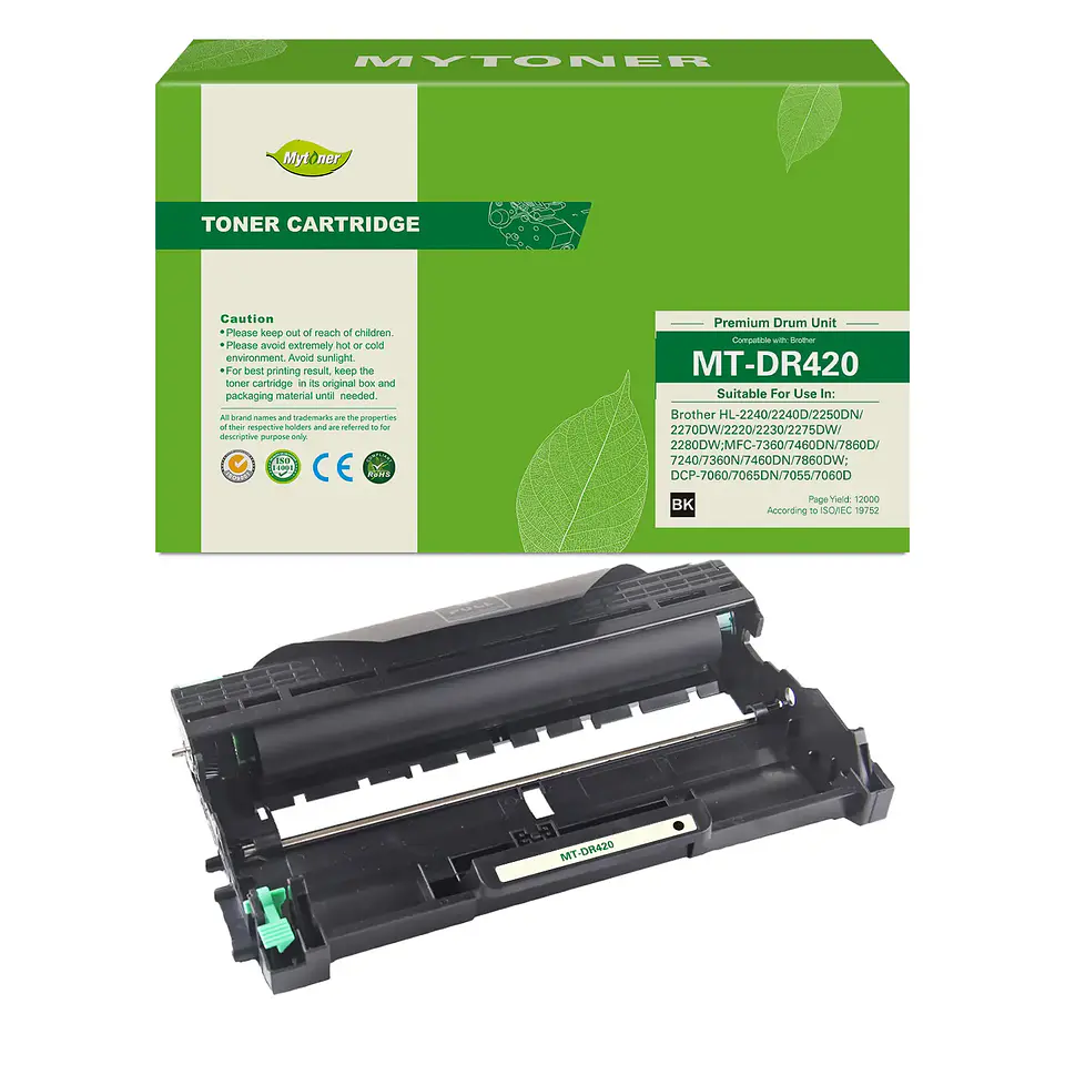 Tambor DR-420 Compatible con Brother MFC-7240 DCP-7065 HL-2130 2
