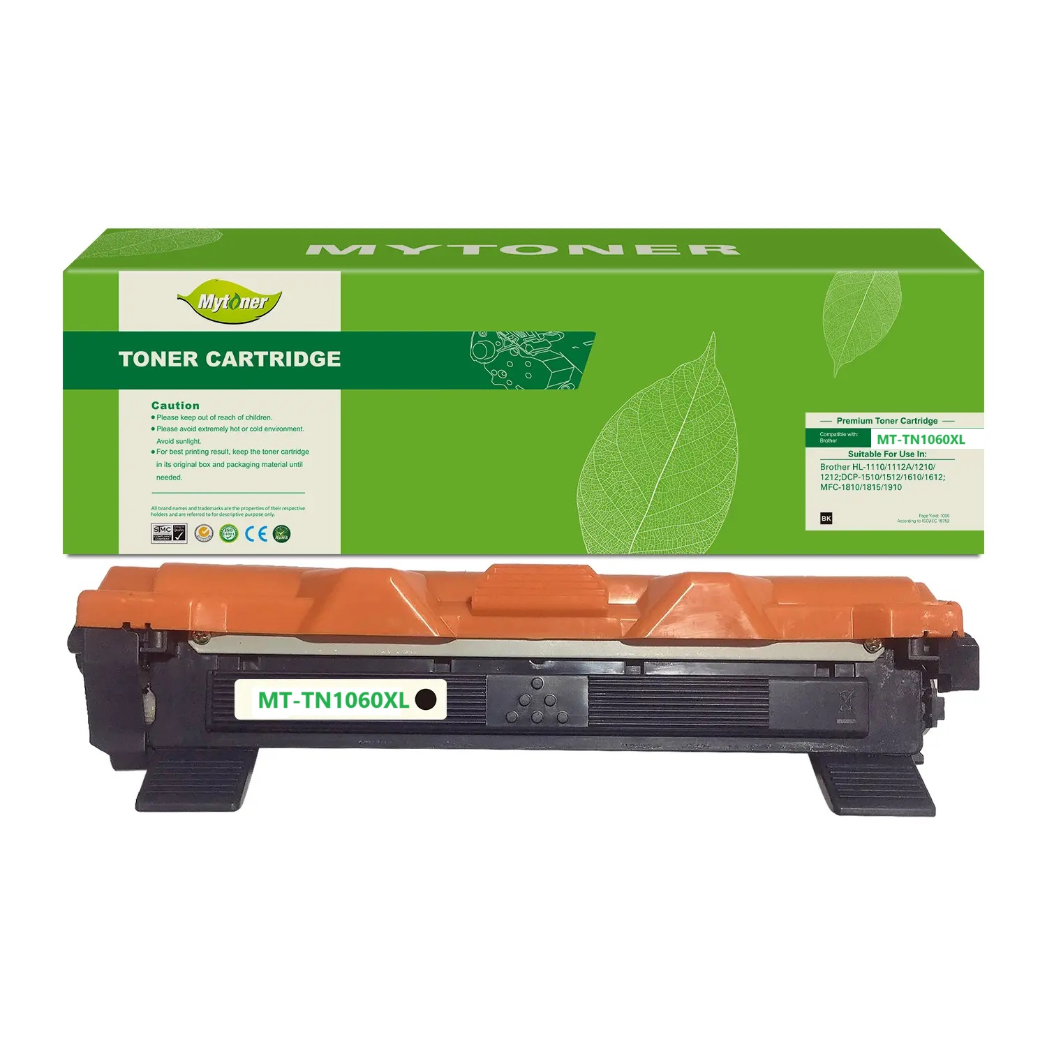 Toner Tn-1060XL Compatible con Brother Hl1202 1112 1512 1602