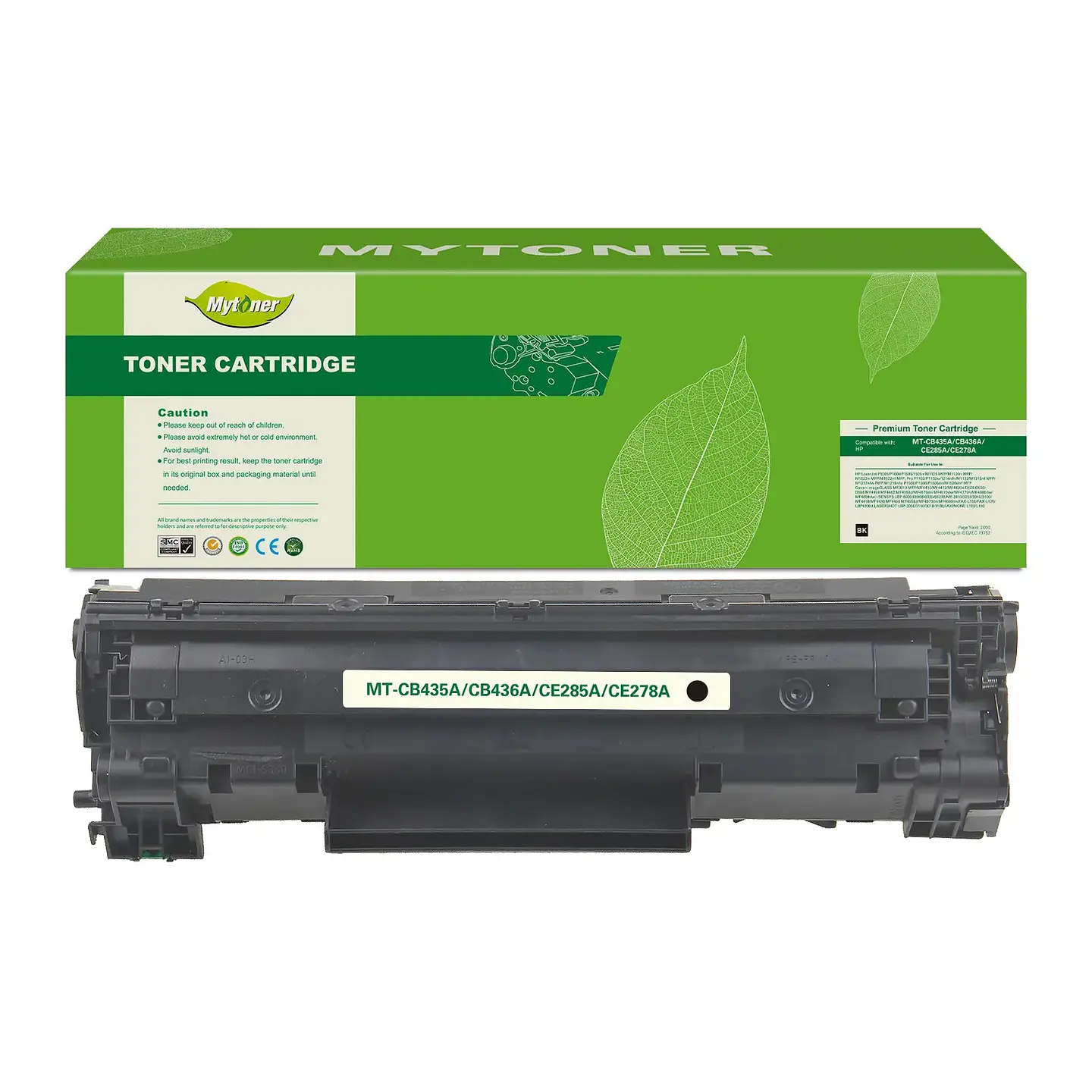Toner 35a - CB435A Compatible con P1002 / P1003 / P1004 / P1005 / P1006 / P1006 / P1009 2