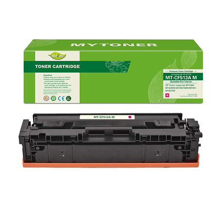 Toner 204a - CF513a Magenta Compatible con MFP M154  M180  M181