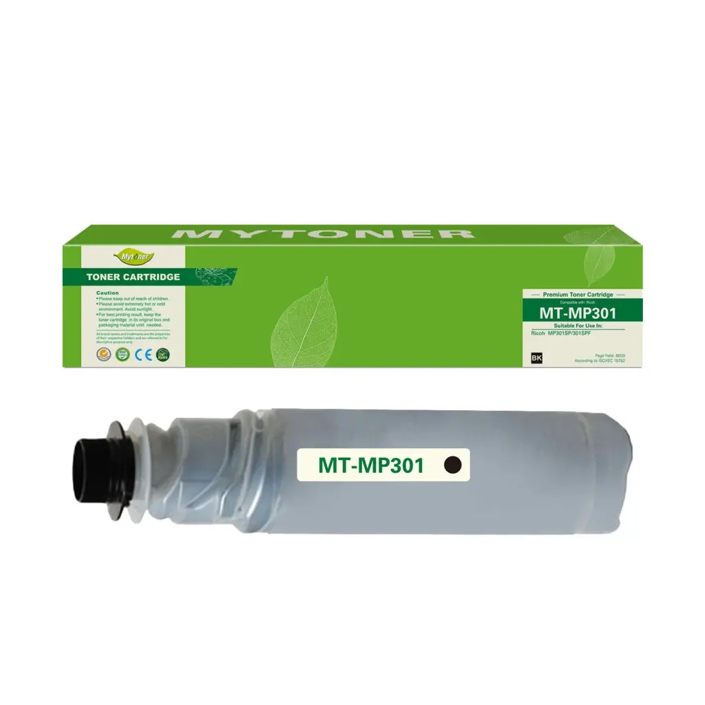 Pack 2 Toner Para Ricoh Mp301 Mp 301 Aleman