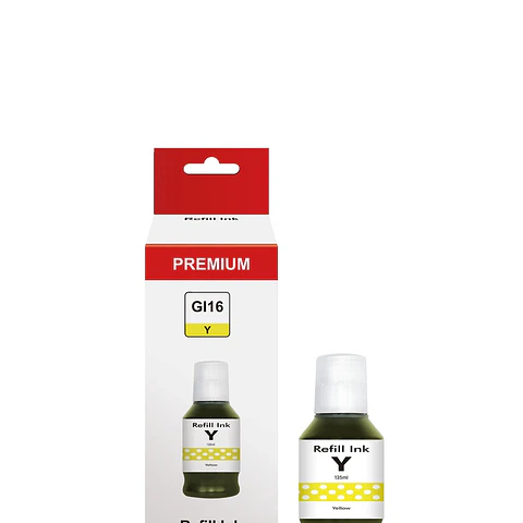 Tinta GI 16 Amarillo Compatible con GX6010 - GX7010
