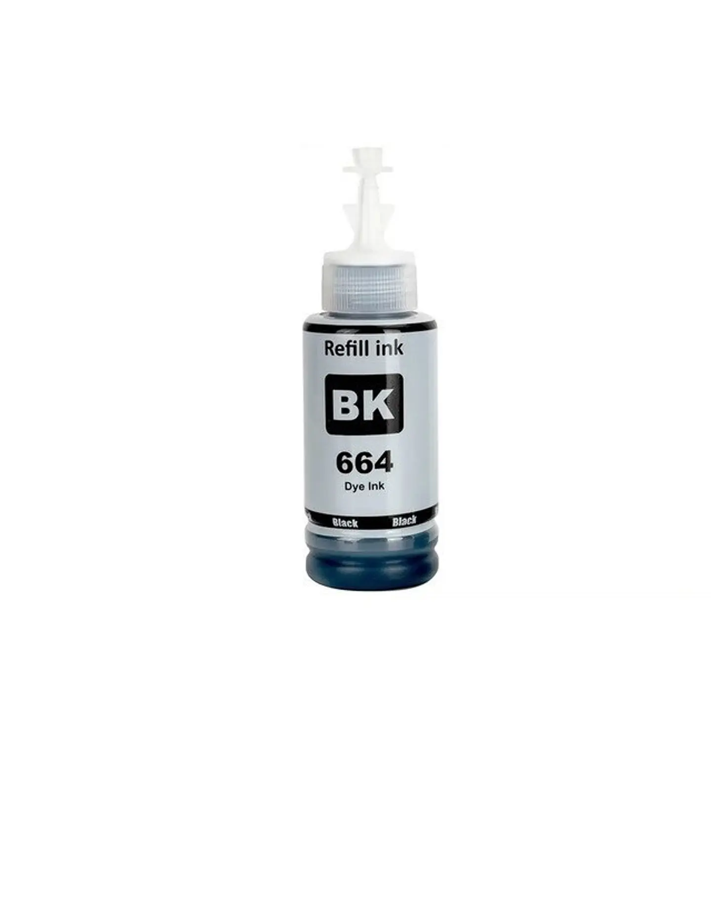 Tinta T664 Negra Compatible con EcoTank L110/220/355/395/455 1