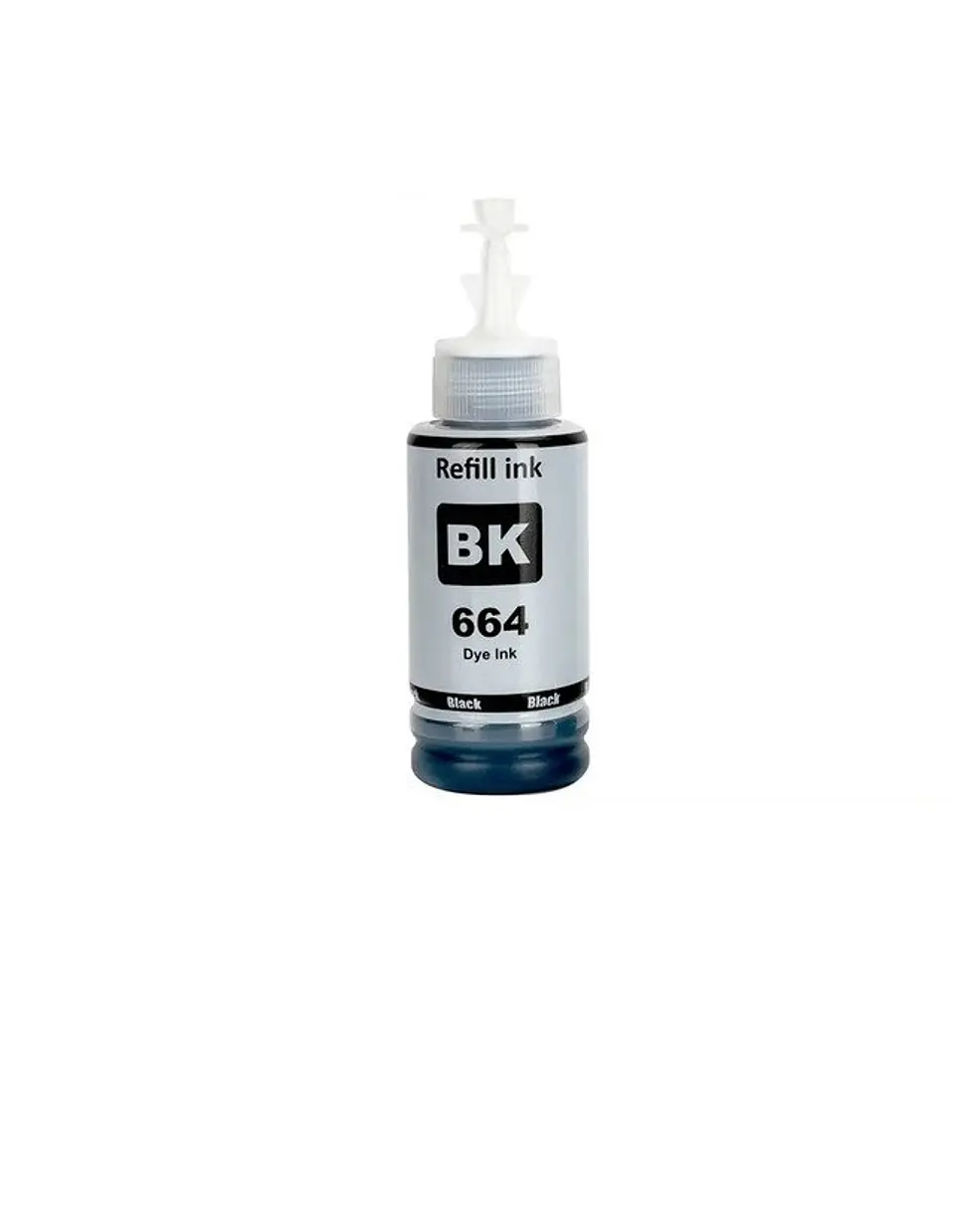 Tinta T664 Negra Compatible con EcoTank L110/220/355/395/455 1