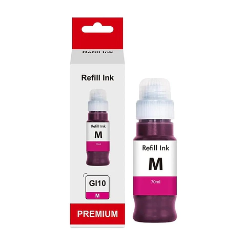 Tinta GI 10 Magenta Compatible con PIXMA G6010 G5010 G7010
