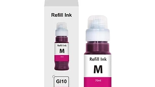 Tinta GI 10 Magenta Compatible con PIXMA G6010 G5010 G7010
