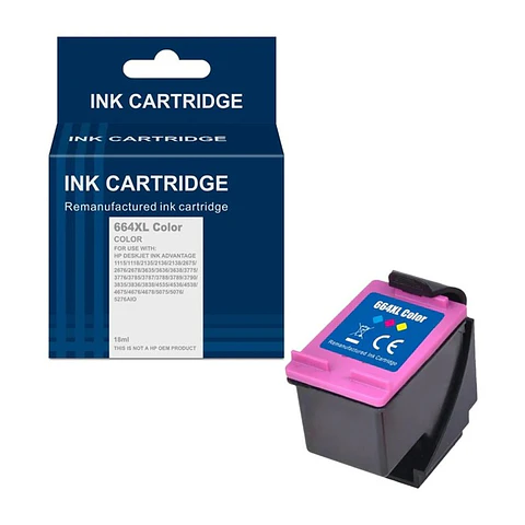 Tinta 664 xl Tricolor 18ml Compatible con 1115-2135-3635 2345
