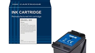 Tinta 664xl Negro 18ml  Compatible con 1115-2135-3635 2345