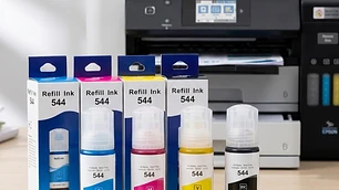 Tinta T544 Pack 4 Colores Compatible con EcoTank L1110/L3110/L5190