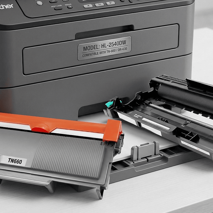 Pack Toner Tn-2370 + Tambor Dr-2340 Compatible con HL-2340DW DCP-L2540 1