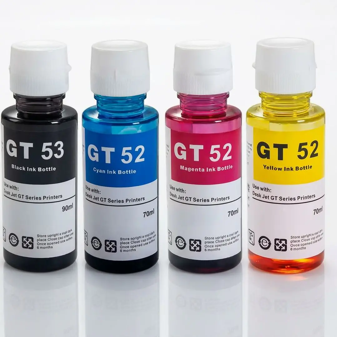 Tinta GT52/53 Pack 4 Colores Compatible con GT5820 INK-TANK 315/415 2