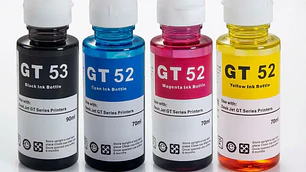 Tinta GT52/53 Pack 4 Colores Compatible con GT5820 INK-TANK 315/415
