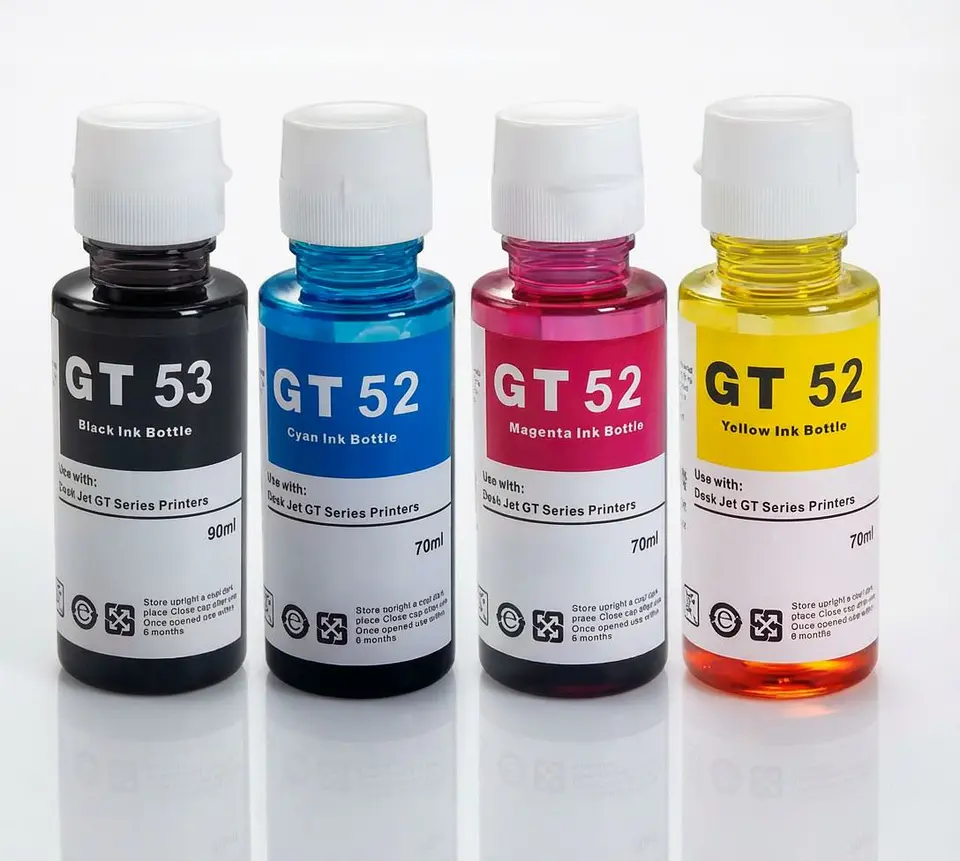 Tinta GT52/53 Pack 4 Colores Compatible con GT5820 INK-TANK 315/415 2
