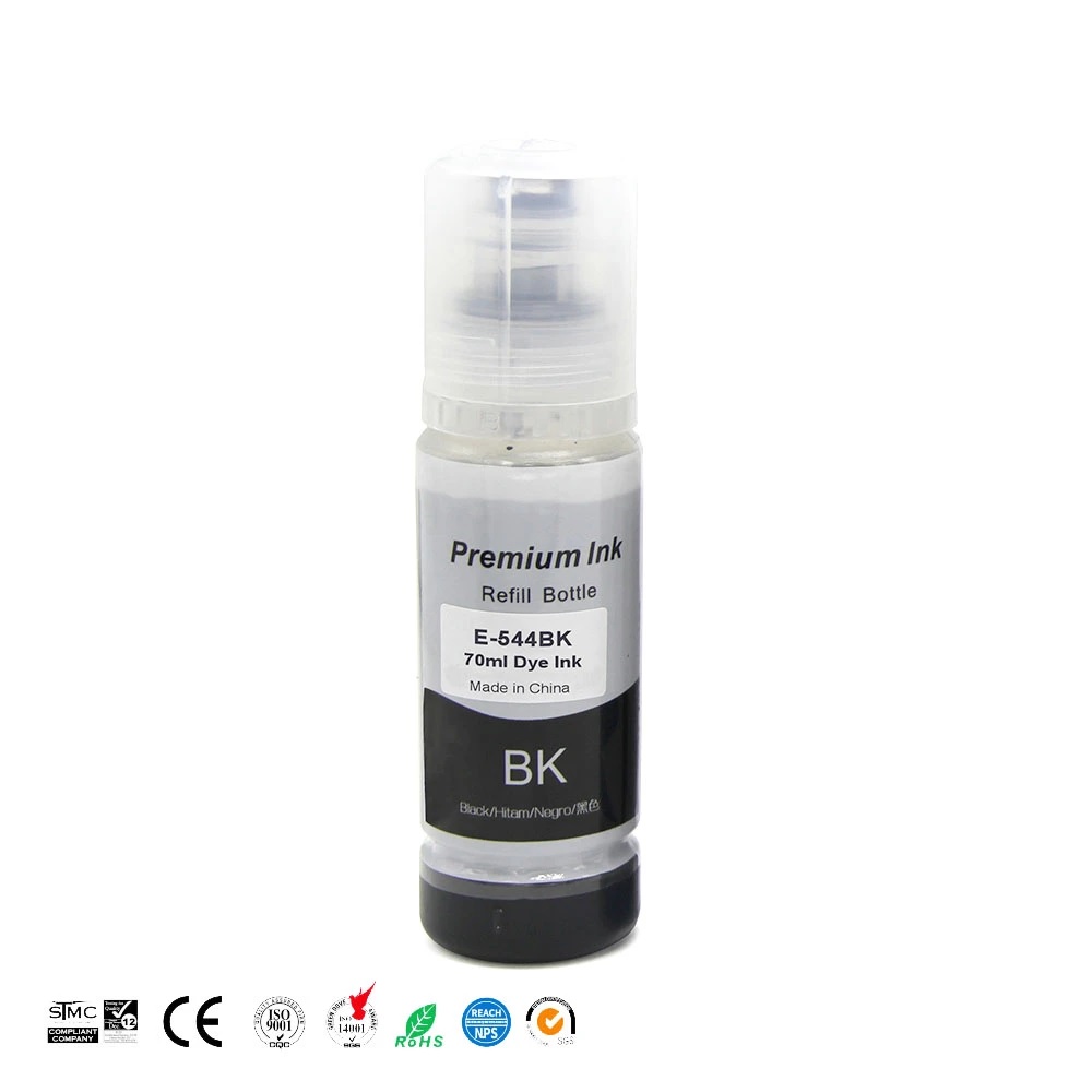 Botella De Tinta Impresora Epson L3110 - T544 De 65ml Negro