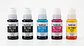 Tinta GI190 Pack 4 Colores Compatible con G2100 G2110 G3110 G4110 - Miniatura 1