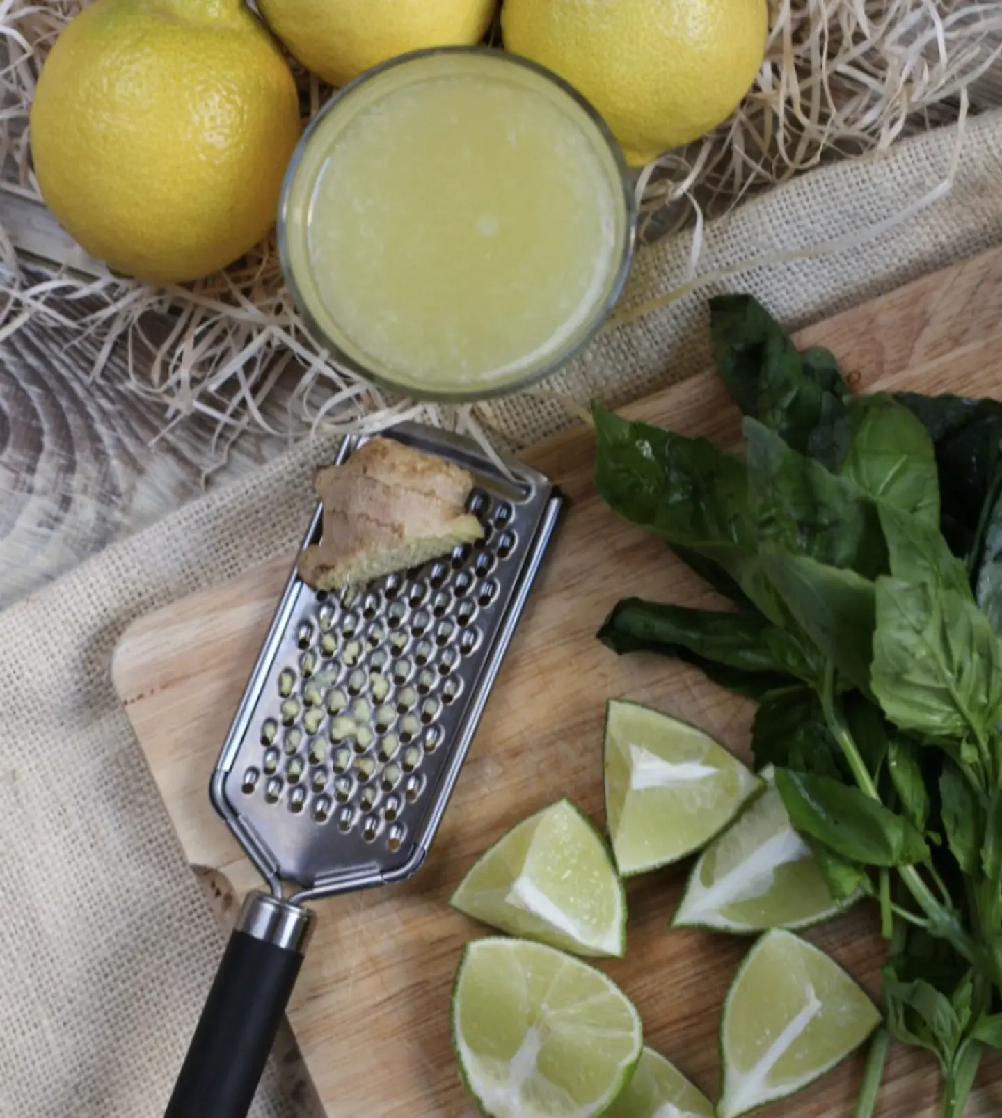 Pisco Sour menta jengibre  100% artesanal  1