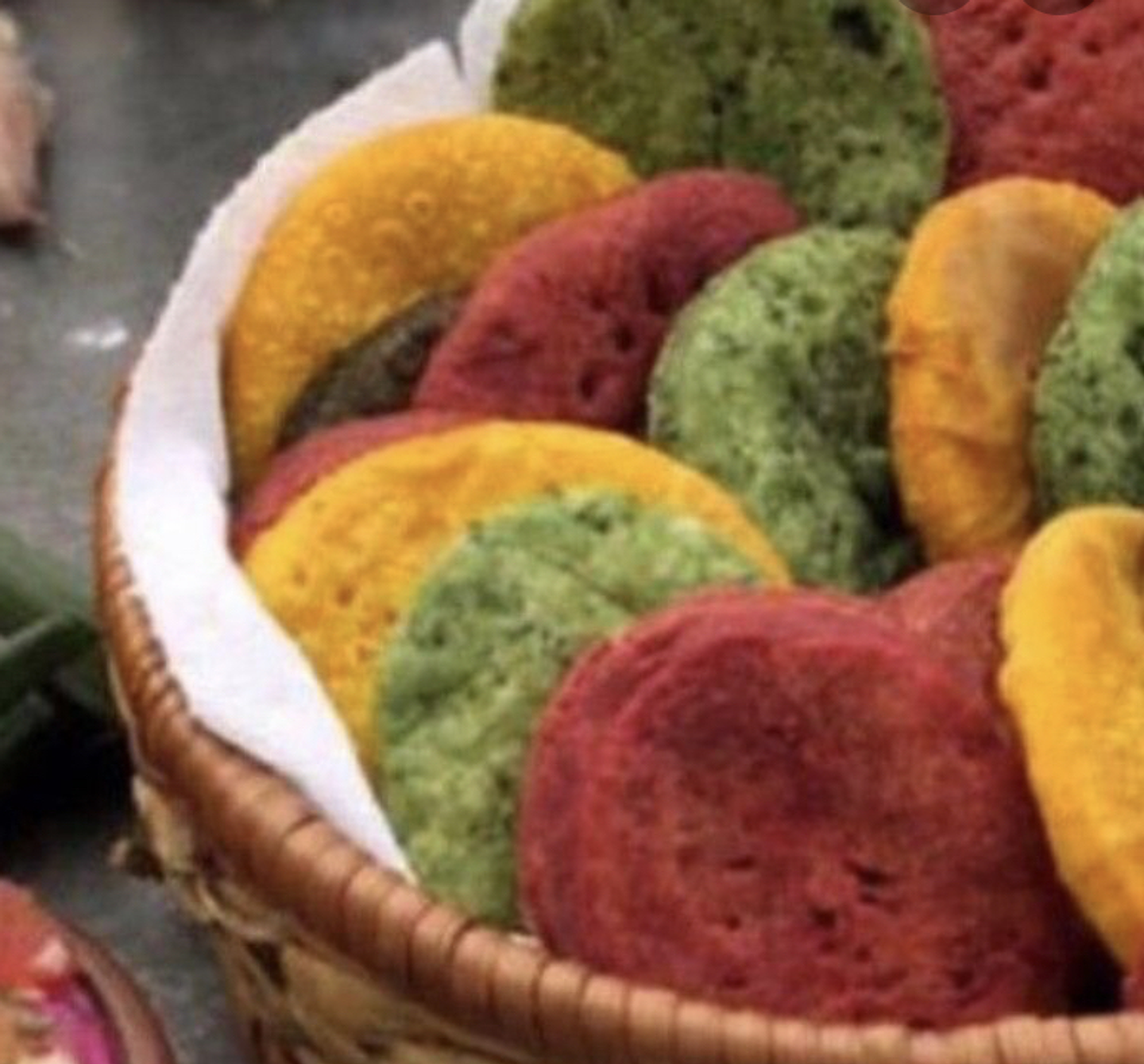 Sopaipillas de colores de Cocktail  1