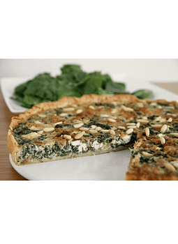 Quiche de Espinaca , Champignon ricota y Jamòn