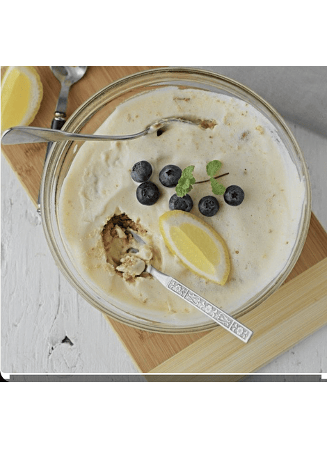 COPON DE ESPUMA DE LIMÓN CON GALLETAS