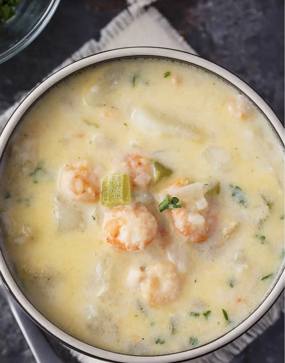 SHRIMP CHOWDER EN PAN DE CAMPO 1