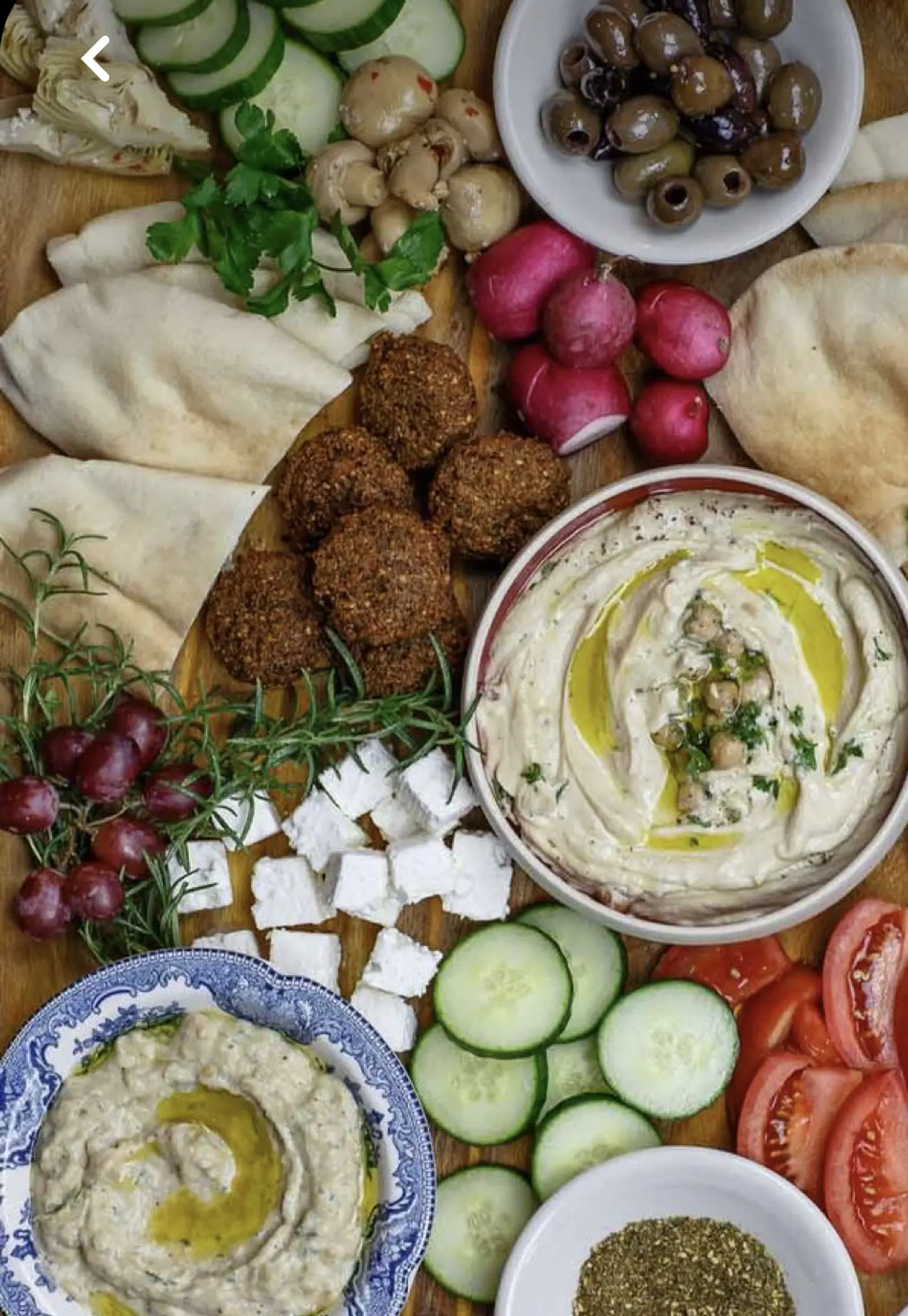 TABLA DE APERITIVO ÁRABE  1