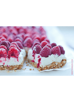 BARRA DE CHESSECAKE DE FRAMBUESA