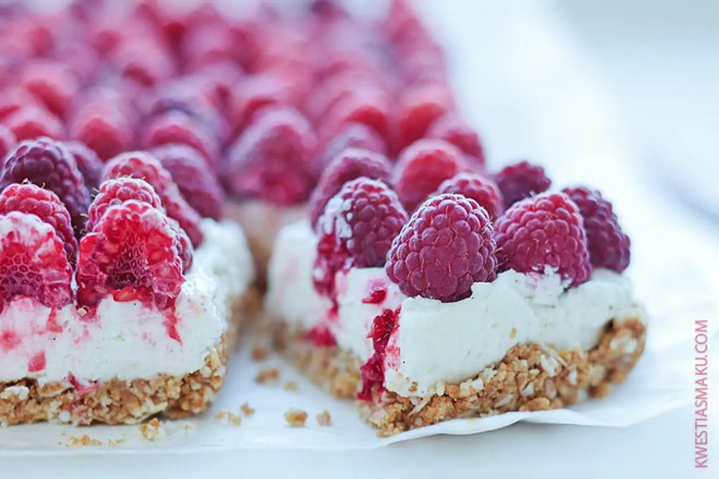 BARRA DE CHESSECAKE DE FRAMBUESA 1