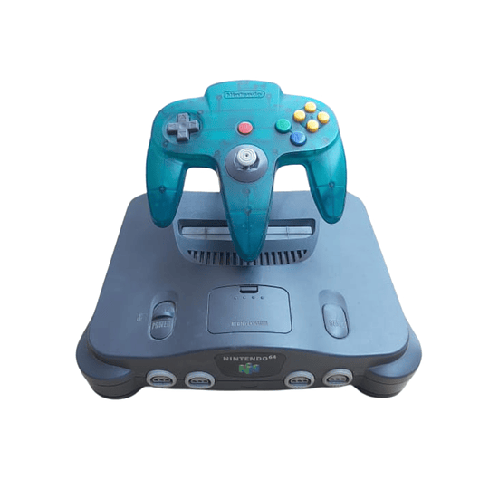 Exhibidor de consola N64 y mando