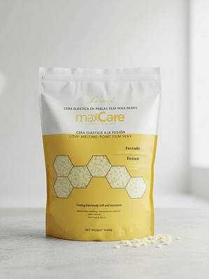 Maxcare® Cera Elastica Depilatoria 1kg (miel)