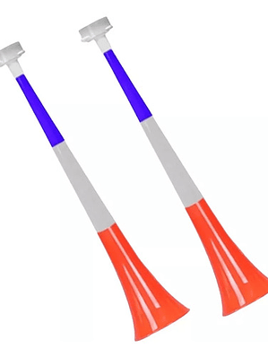 Pack 2 Vuvuzela Bocina Trompeta Juego Fiestas Patrias