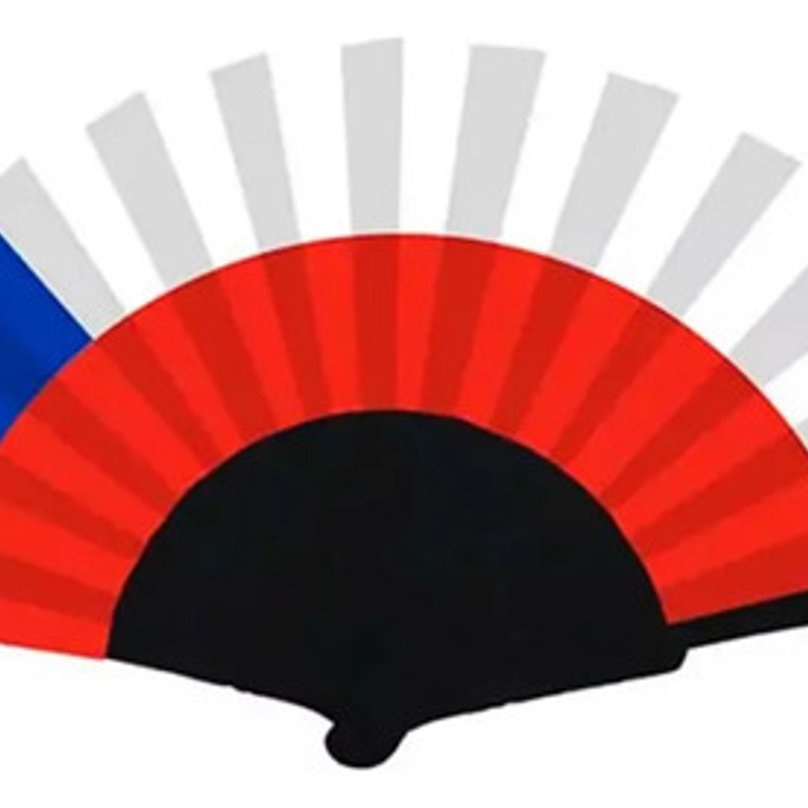 Abanico Fiestas Patrias Bandera De Chile 4 Unidades 1