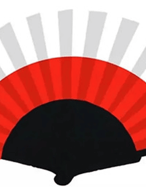 Abanico Fiestas Patrias Bandera De Chile 4 Unidades