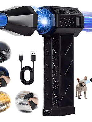 Soplador Usb Portátil Mohits 200w 130000rpm 5000mah 3 Veloci