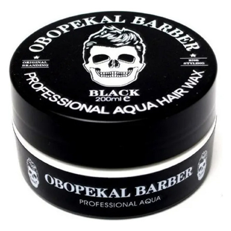Cera Obopekal Para Cabello Y Barba 200g Negro 1