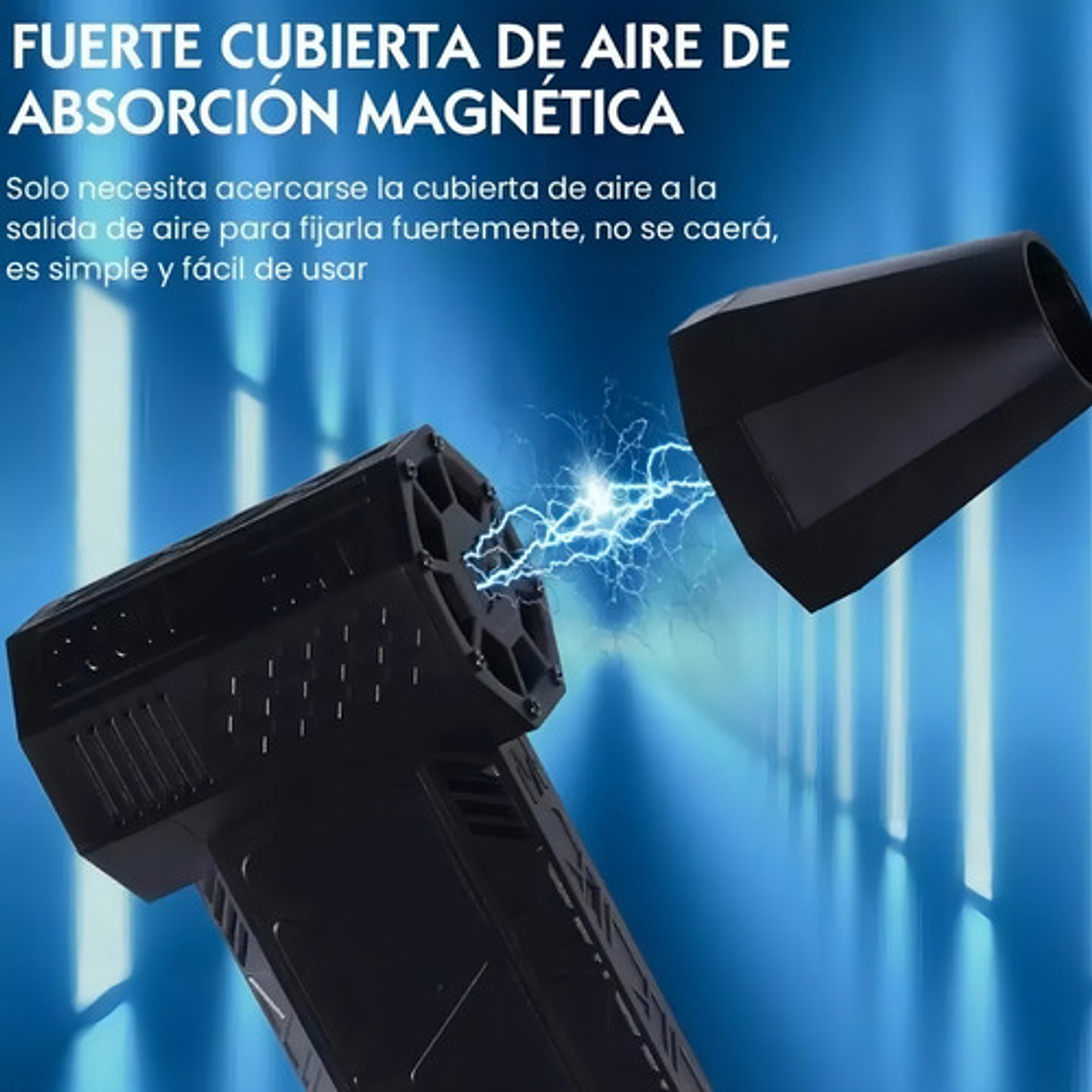 Soplador Usb Portátil Mohits 200w 130000rpm 5000mah 3 Velocidades Recargable 5