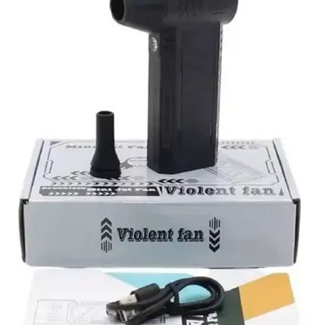 Soplador Usb Portátil Mohits 200w 130000rpm 5000mah 3 Velocidades Recargable 8