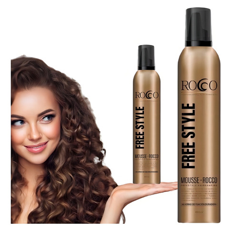 Rocco® Mouuse Pomada De Espuma 400ml 3