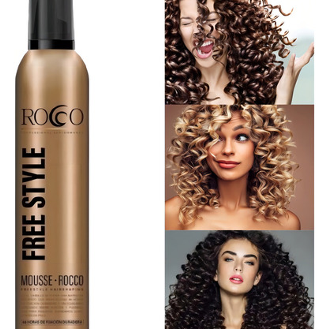 Rocco® Mouuse Pomada De Espuma 400ml 5