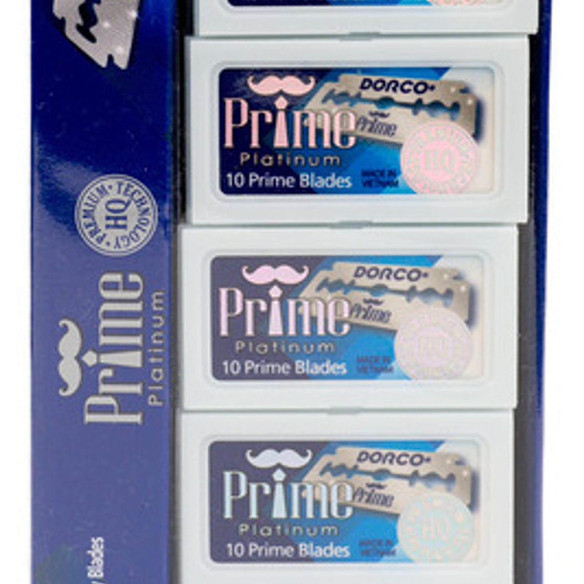 100 Hojas Dobles Filos Dorco Prime Para Navaja / Navajín 4