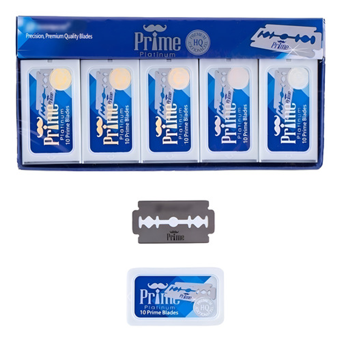 100 Hojas Dobles Filos Dorco Prime Para Navaja / Navajín 1