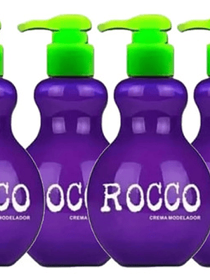 Pack X4 Crema Modelador Rocco Capilar 250 Ml