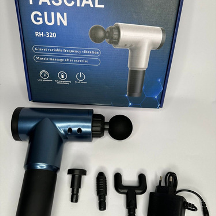 Pistola De Masaje Muscular 4 Accesorios 2