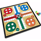 Juego De Destreza Ludo Magnético Funny 33x33cm Para 2 A 4 Jugadores - Miniatura 3