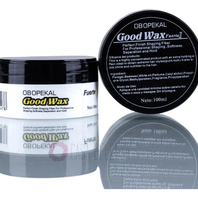 Pack 10 Cera Gel Good Wax 100 Gr Barbería Peluquería Pelo 2