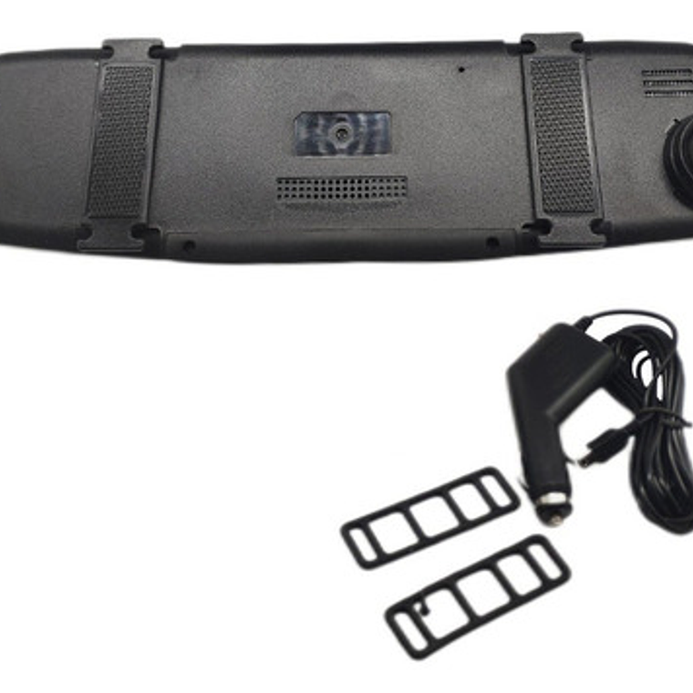 Camara Dvr Full Hd De Video Para Retrovisor Y Lente Dual 3