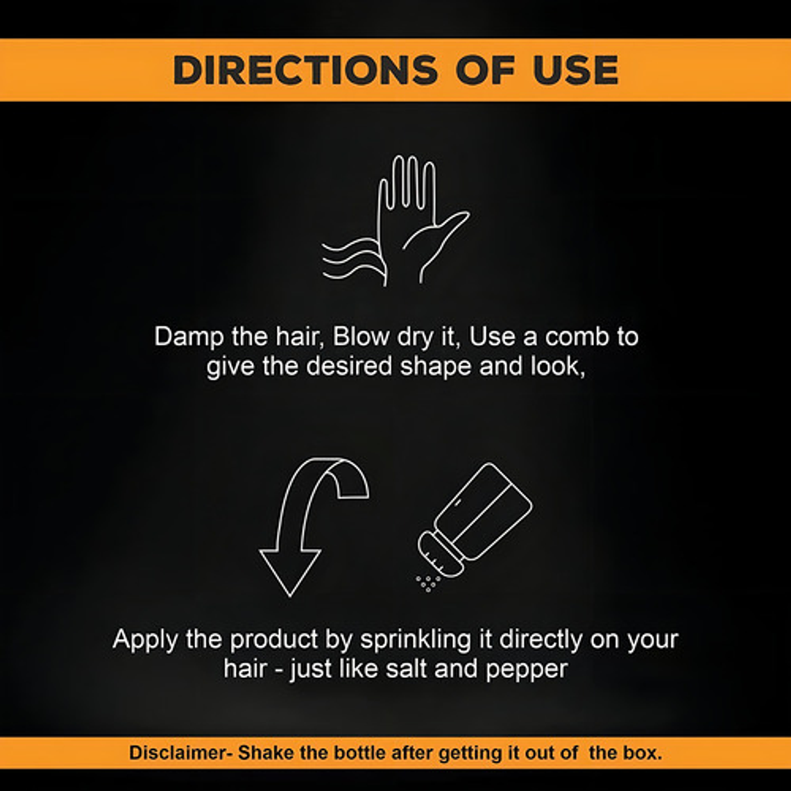 Nish Man Cera En Polvo P1 Da Volumen Control Ligero Profesional 6