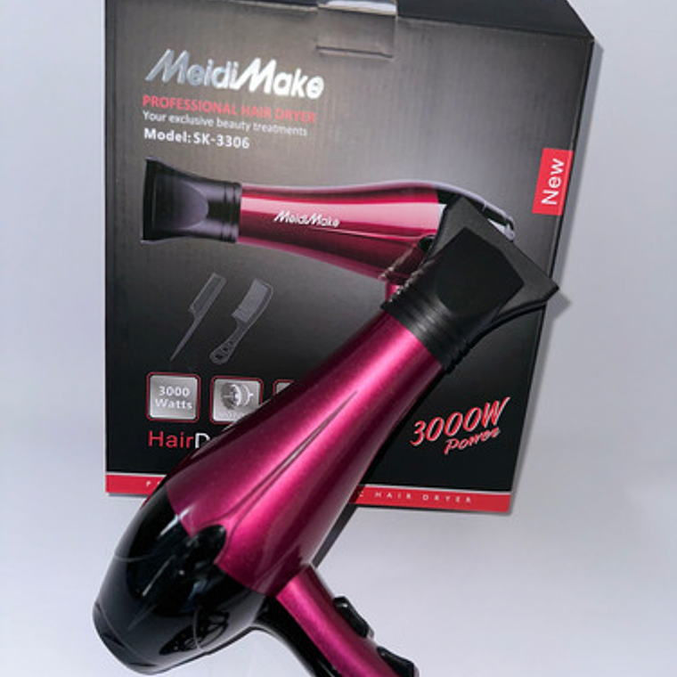 Secador De Cabello Profesional / 3.000w. 2