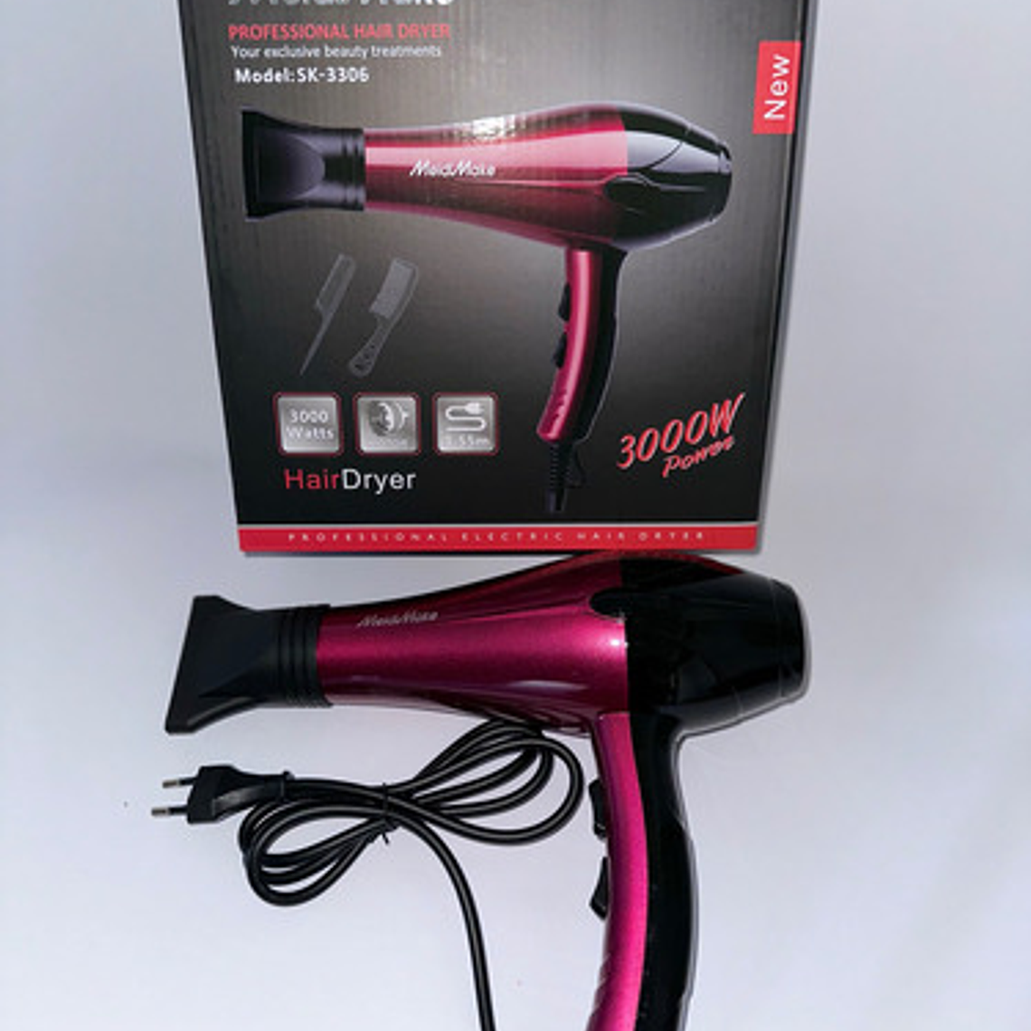 Secador De Cabello Profesional / 3.000w. 3